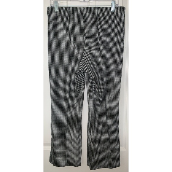Cartonnier by Anthropologie Checked Flared Pull On Pants Women’s Size Medium - Picture 2 of 4